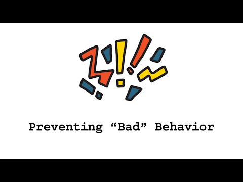 Preventing Bad Behavior