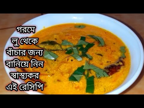 প্রচন্ড গরমে লু থেকে বাঁচার জন্য শরীর সুস্থ রাখতে বানিয়ে ফেলুন এই স্বাস্থ্যকর রেসিপি/Redu Recipe