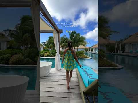 checking into Royal Sandals Curacao, an all inclusive adults ONLY resort #resort #allinclusive