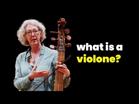 What did Bach mean by 'violone'?