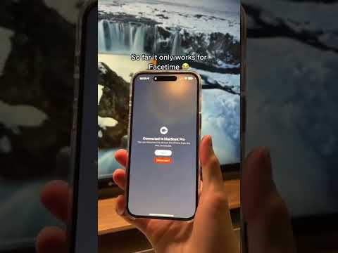 You can FINALLY use your iPhone as a webcam 😱 #shorts #ios16