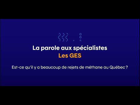 Est-ce qu’il y a beaucoup de rejets de méthane au Québec?