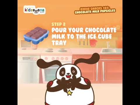 Kiddie Snacks 101 Chocolate Milk Popsicles