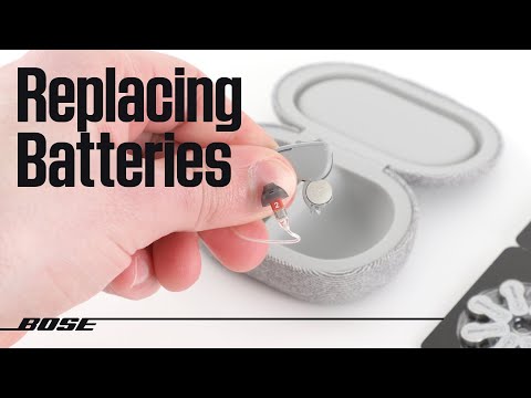 Bose SoundControl™ Hearing Aids – Replacing Batteries