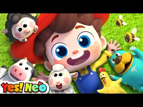 Old MacDonald Had A Farm | Farm Animals Song | Kindergarten | Nursery Rhymes & Kids Songs | Yes! Neo