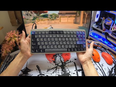 Insane Low Profile Magnetic Keyboard NuPhy Air75 with 0.01mm