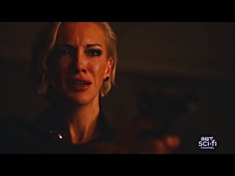 Arrow 8x02 l laurel finds out that Earth 2 is Gone Scene