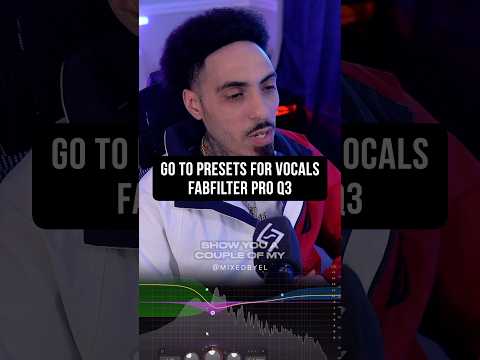 Go To Presets For Vocals | Fabfilter Pro Q3