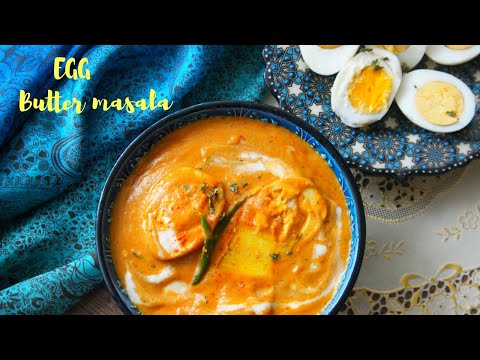 Egg butter masala