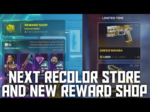 Apex Legends : Next Recolor Store And New Reward Shop | S17