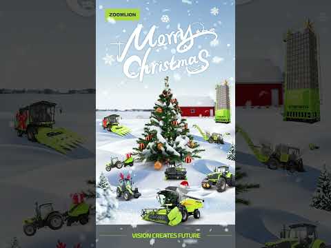 Merry Christmas！！#zoomlion #zoomlionbrand #merryxmas #agricultural #machinery