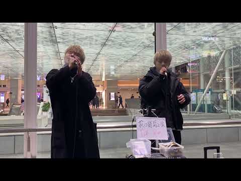 投げ銭だけで日本一周が目標！【ゆたばぶ(中村悠太/BUB-バブ-)】「道/EXILE」cover 川崎路上ライブ