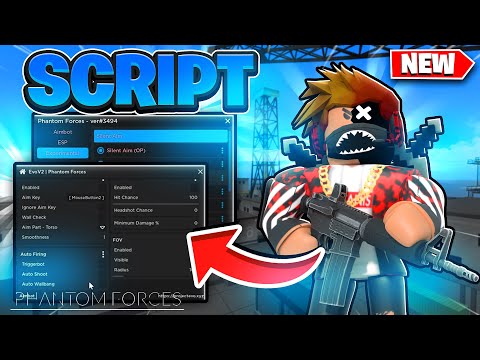 [NEW] Phantom Forces Script GUI / Hack | Working Aimbot + Inf Credits + Unlock All *PASTEBIN 2024*