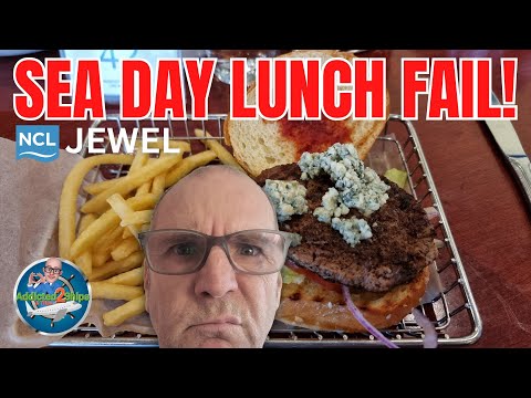 Norwegian Jewel Cruise: The WORST Sea Day lunch?