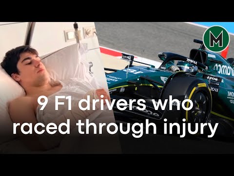 9 F1 drivers who raced through injury