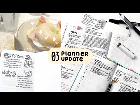 March 2023 Planner Update | Hobonichi & Bullet Journal