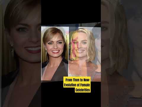 From Then to Now: Evolution of Female Celebrities #Hollywood#beautiful#viral#smile