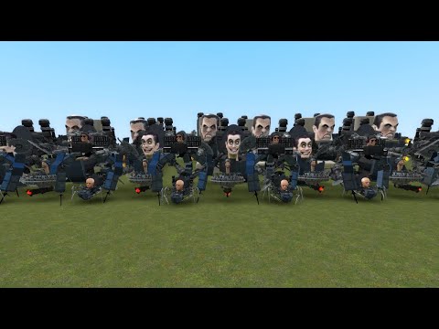 NEW GMAN UPGRADED ARMY!!! part 14 SKIBIDI TOILET IN GARRY'S MOD!