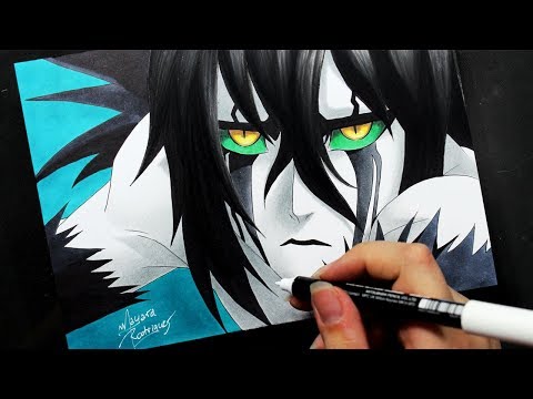 Speed Drawing Remake - Ulquiorra Schiffer [BLEACH]