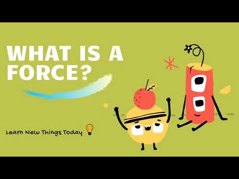 Contact and Non contact Forces | What is a Force? #forces