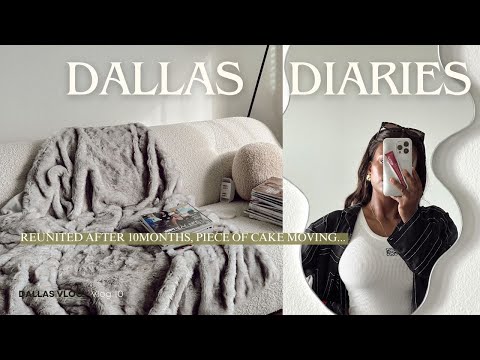 Dallas Diaries : Reunited after 10 Months, Piece of Cake Moving & Natural Hair...| DadouChic