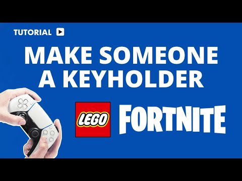 How to Make Someone a Keyholder in LEGO Fortnite on PS5