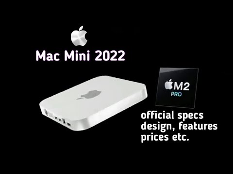 Mac Mini 2022 official specs design features prices launching date | #M2_Mac_Mini #mac_mini #Apple