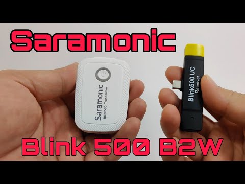 How to improve your smartphone video audio with Saramonic Blink 500 B2W wireless microphone