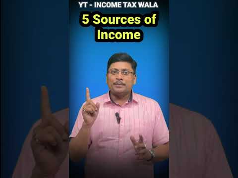 5 Main Source of Income | How to calculate Taxable Income | What is Gross Total Income | ca sudesh