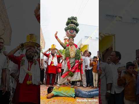 Bonam Rakesh Dance at Hyderabad Bonalu 2024 #bonamrakeshanna #bonalu2024 #shorts