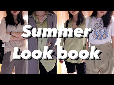 SUMMER LOOKBOOK。雖然夏天快過了٩(๑❛ᴗ❛๑)۶但秋冬也可以穿啦！｜Vivianwoo