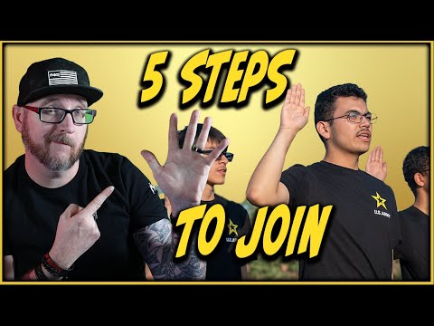 5 key steps to joining the US Army