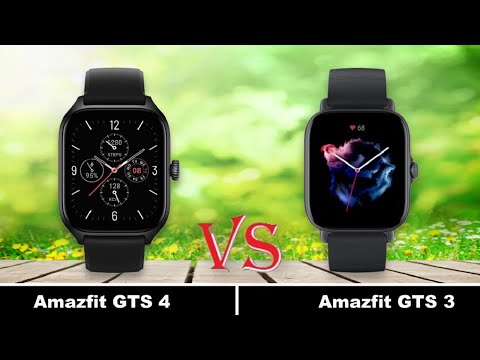 Amazfit GTS 4 vs Amazfit GTS 3