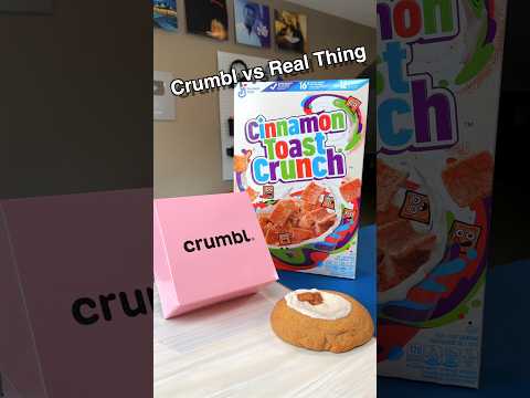 Comparing Crumbl to the real thing