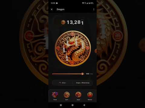 popular telegram mining bot 📈🚀|| dragon coin 🪙||#crypto #trending #viral 🤑📈