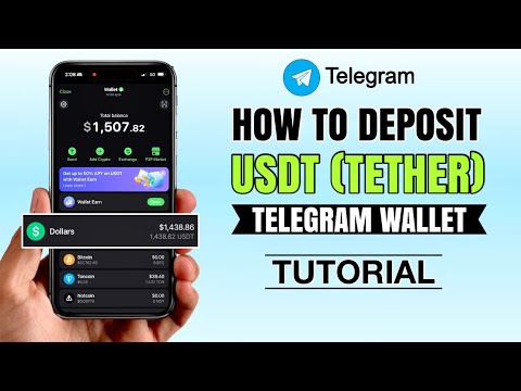 How to Deposit USDT (Tether) on Telegram Wallet | Step-by-Step Guide for Beginners