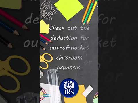 Learn about the IRS Educator Expense Deduction