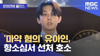 [문화연예 플러스] '마약 혐의' 유아인, 항소심서 선처 호소 (2024.10.30/뉴스투데이/MBC)