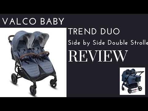 Valco Trend Duo: The Best Side-by-Side Double Stroller for Twins? In-Depth Review & Features