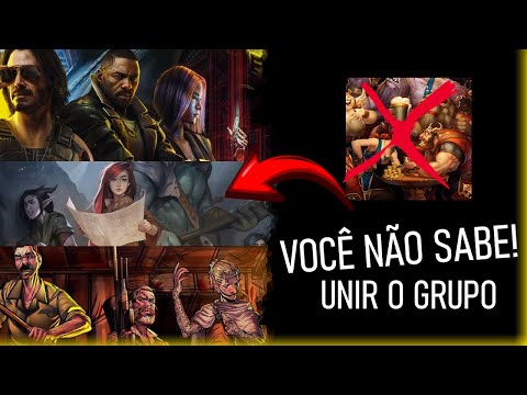 você NÃO SABE unir personagens para sua campanhas de RPG!