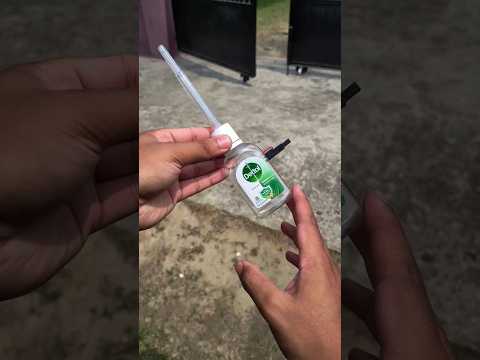 HOW TO MAKE ALCOHOL GUN #shorts #science #experiment #diy