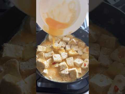 #eggtofu 🥚#easyquickrecipe #youtubeshorts #food