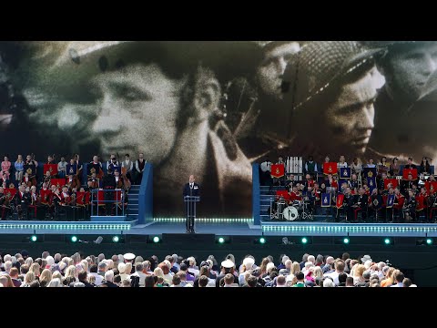 The Prince of Wales speaks at D-Day 80th anniversary event in Portsmouth