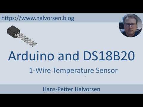 Arduino and DS18B20 1 Wire Temperature Sensor