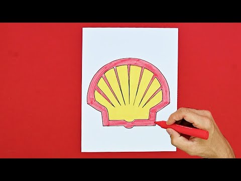 How to draw the Shell Logo