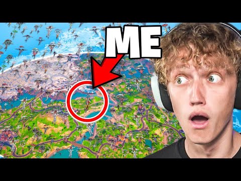 I WAS HUNTED BY 100 DEFAULTS IN FORTNITE CHAPTER 5!