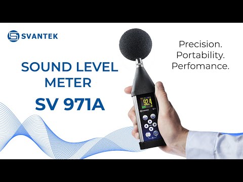 Sound Level Meter | SV 971A | Class 1 | SVANTEK