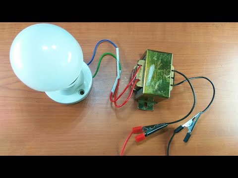 Experiment - Generate AC current from Amplifier output sound