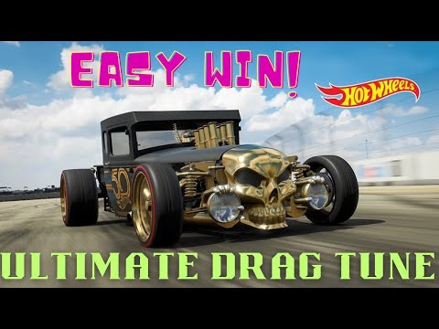 Forza Horizon 5 - Ultimate Drag Race Tuning for Hot Wheels Bone Shaker!