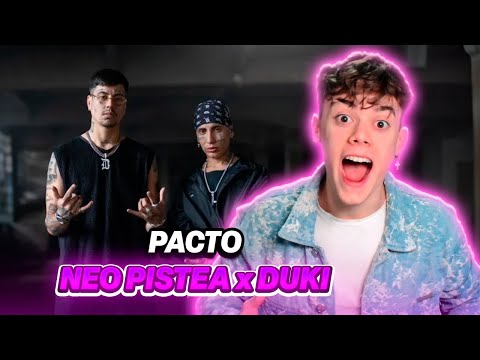 REACCIÓN A Neo Pistea, Duki - PACTO (Video Oficial)